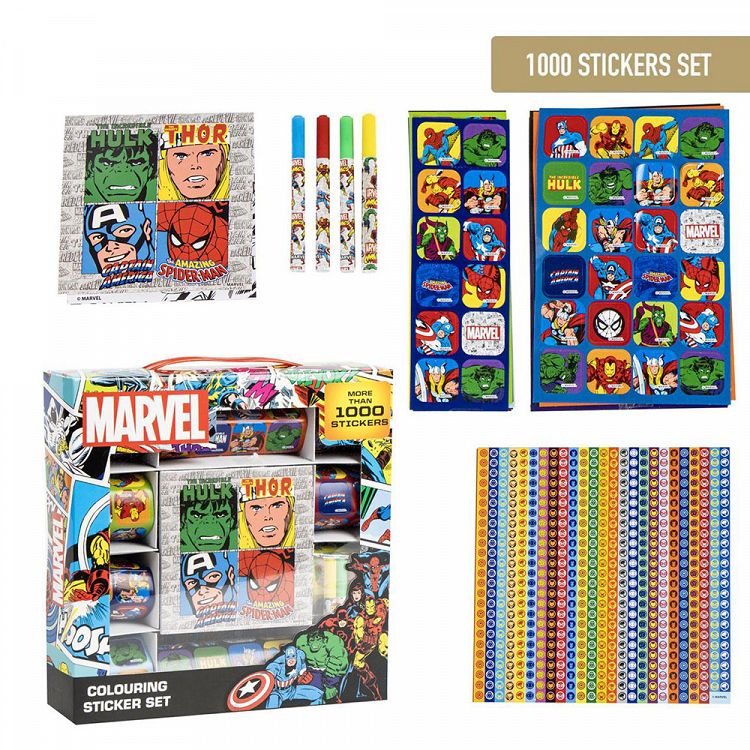 Σετ ζωγραφικής Marvel Avengers

 με 1.000 Αυτοκόλλητα