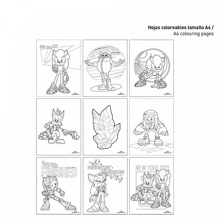 Σετ Ζωγραφικής  Sonic Prime