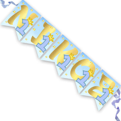 Σημαιάκια με όνομα 1st Birthday Boy