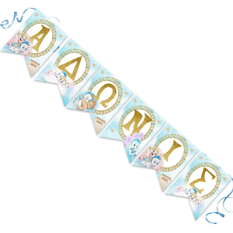 Σημαιάκια με όνομα baby Ηρακλής