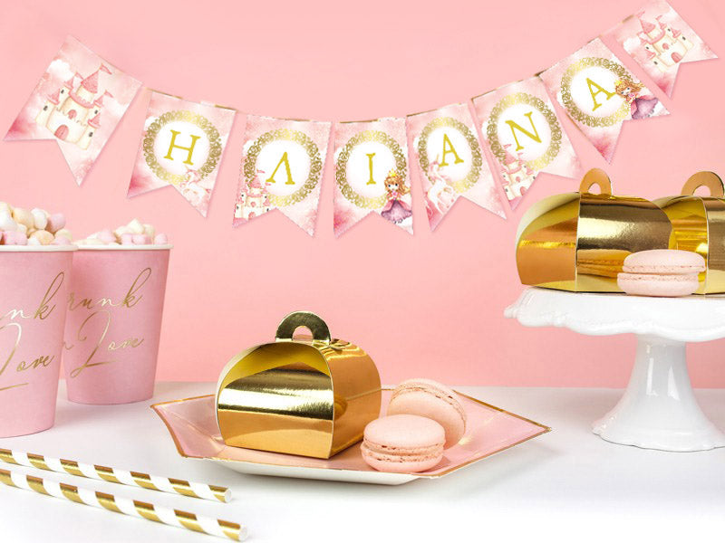 Σημαιάκια με όνομα Πριγκίπισσα & Μονόκερος