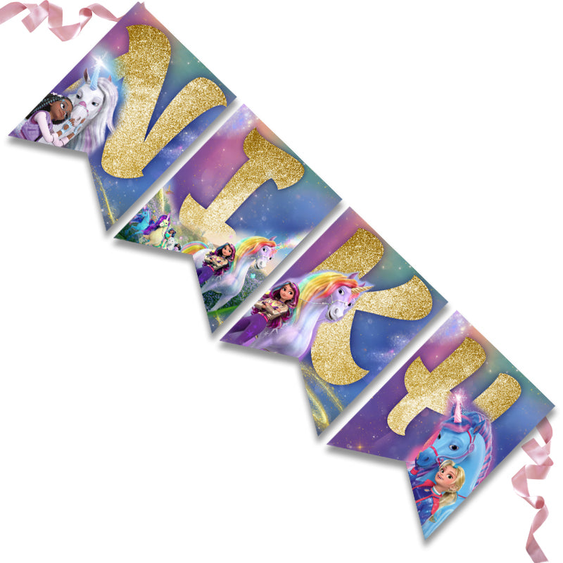 Σημαιάκια με όνομα Unicorn Academy