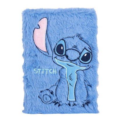 Σημειωματάριο Stitch γούνινο