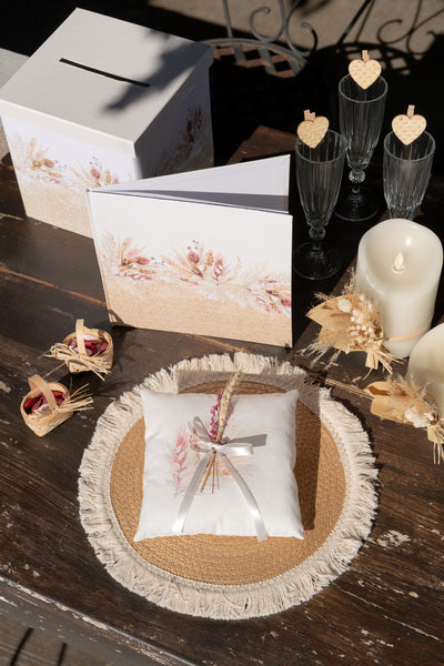 Σουπλά ψάθινο με κρόσσια