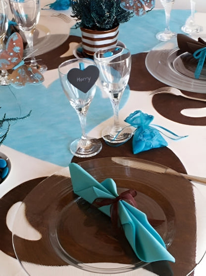 Σουπλά τσόχας - Γαλάζια Καρδιά (50 τεμ)