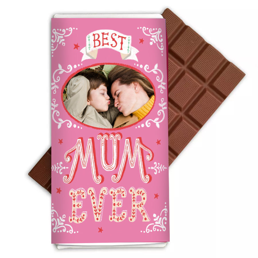 Σοκολάτα Best Mum με φωτογραφία