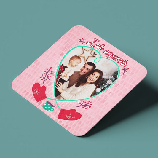 Σουβέρ Χριστουγεννιάτικο με φωτογραφία