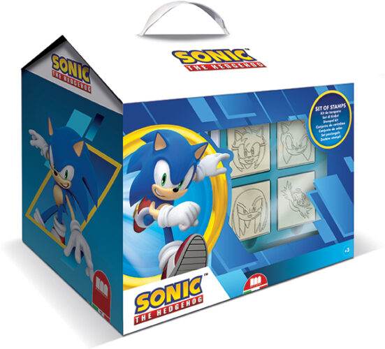 Σπιτάκι Sonic με είδη ζωγραφικής