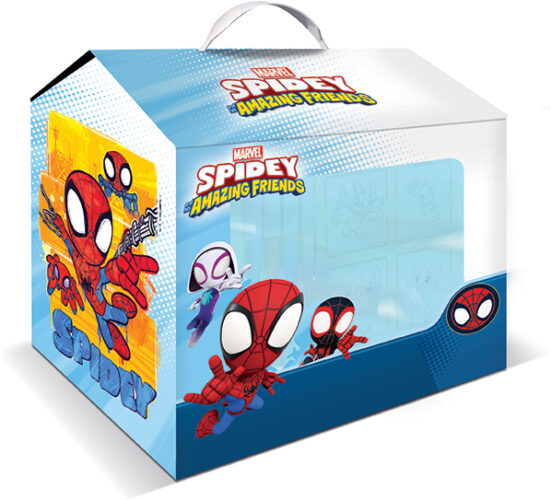 Σπιτάκι Spidey and Friends με είδη ζωγραφικής