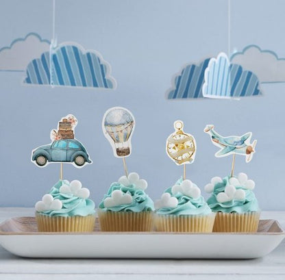 Οδοντογλυφίδες θέμα Ταξίδια  (6 τεμ)