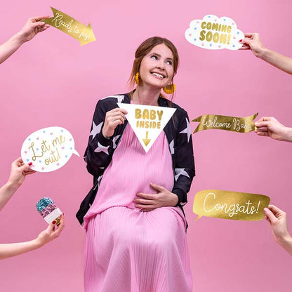 Στικάκια PhotoBooth Baby Shower (6 τεμ)