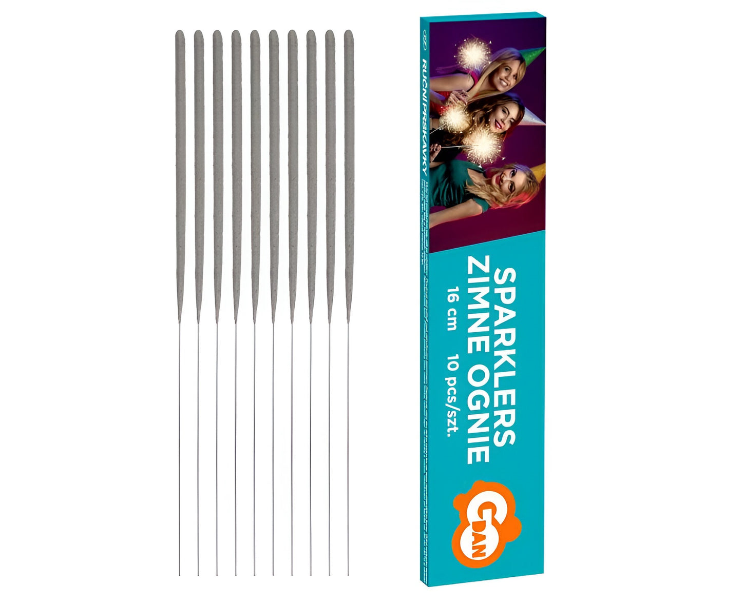 Στικάκια Sparkle 16cm (10 τεμ)
