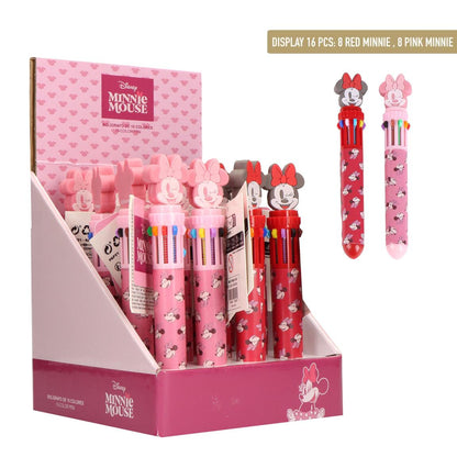 Στυλό Minnie Mouse με πολλά χρώματα