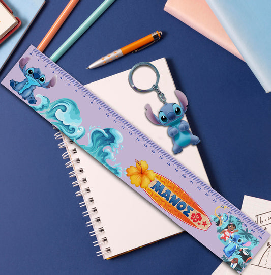 Χάρακας Stitch με μπρελόκ