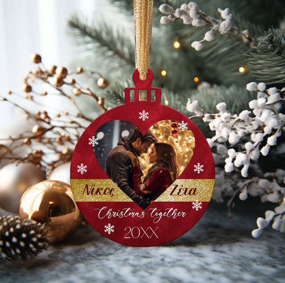 Στολίδι με φωτογραφία - Christmas Together