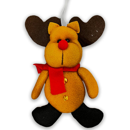 Χριστουγεννιάτικο κουτί με δώρα - Ελαφάκι λούτρινο