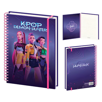 Τετράδιο Σπιράλ A4 - K-Pop Demon Hunters