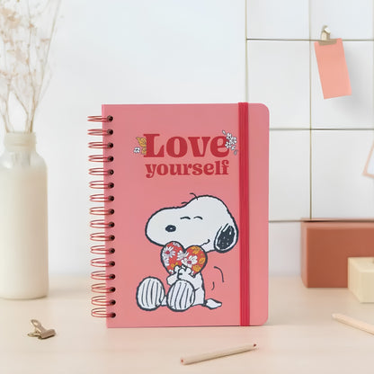 Τετράδιο Σπιράλ Snoopy - Love Yourself