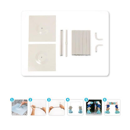 Τετράγωνη Αψίδα για μπαλόνια/λουλούδια 220 cm