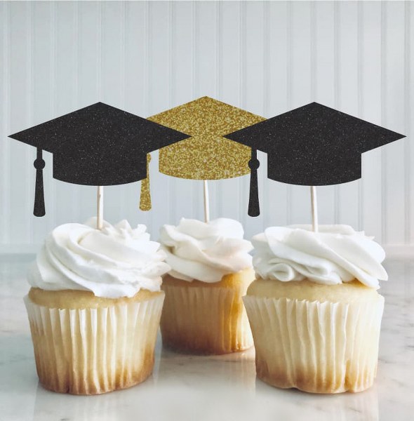 Οδοντογλυφίδες Καπέλο Αποφοίτησης (6 τεμ)