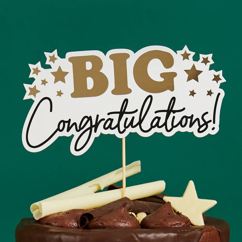 Topper Τούρτας Big Congratulations