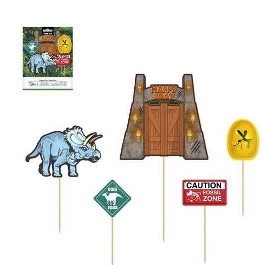 Topper τούρτας Δεινόσαυρος (5 τεμ)