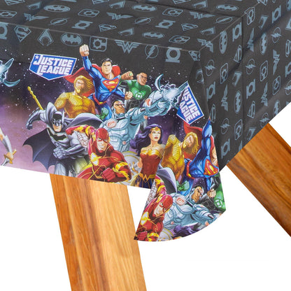 Τραπεζομάντηλο Justice League 1.80m