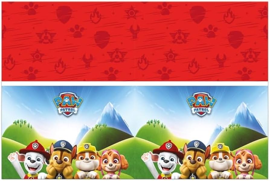 Τραπεζομάντηλο Paw Patrol - πλαστικό (120x180cm)