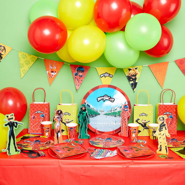 Τριγωνικά Σημαιάκια Miraculous Ladybug 2m