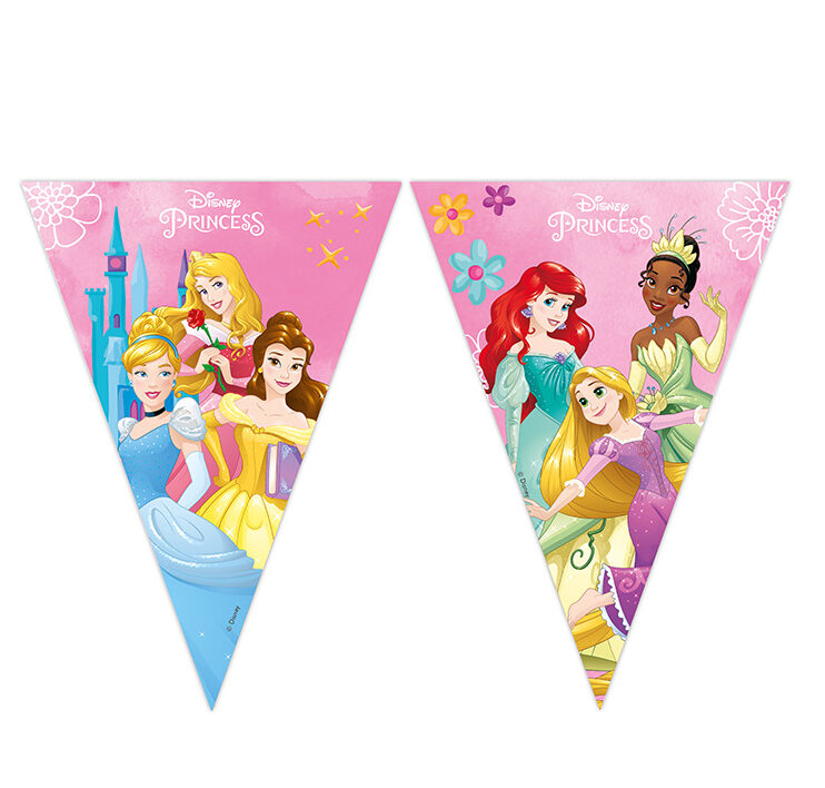 Τριγωνικά Σημαιάκια Πριγκίπισσες Disney