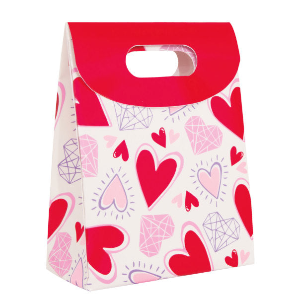 Κουτιά με Καρδιές Sparkling Hearts Favor Box / 4 τεμ