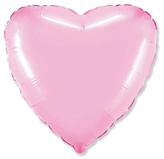 Μπαλόνι Φοιλ 32 Καρδιά - Ροζ / 81 εκ ασυσκεύστο