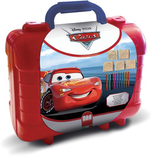 Βαλιτσάκι Cars McQueen με είδη ζωγραφικής