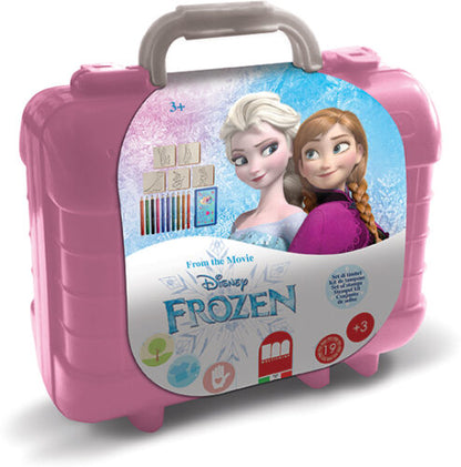 Βαλιτσάκι Frozen με είδη ζωγραφικής