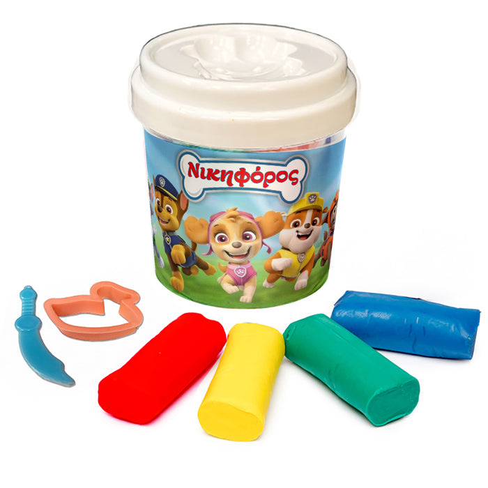 Βαζάκι με πλαστελίνες - Paw Patrol