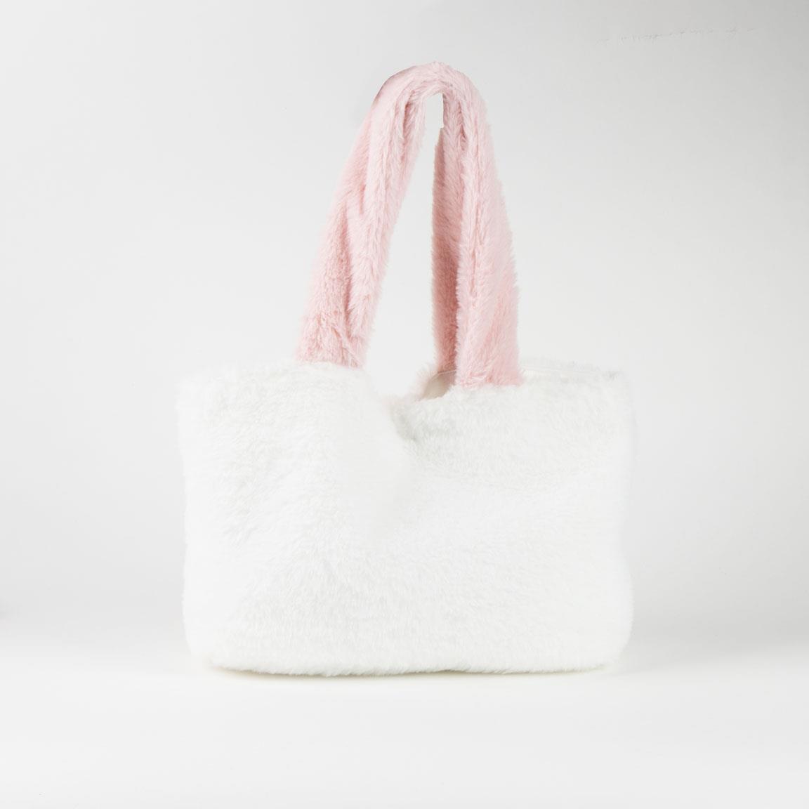 Βελούδινη Τσάντα Shopping Hello Kitty