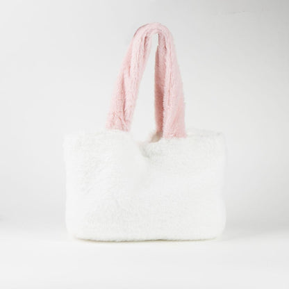 Βελούδινη Τσάντα Shopping Hello Kitty