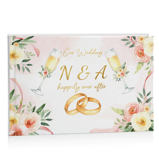 Bιβλίο Eυχών γάμου - Αρχικά & Βέρες