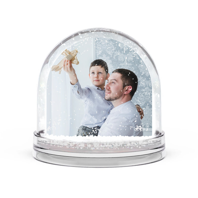 Χιονόμπαλα με Φωτογραφία - Νονός