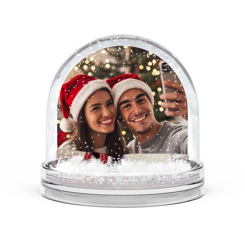 Χιονόμπαλα με Φωτογραφία - Ζευγάρι