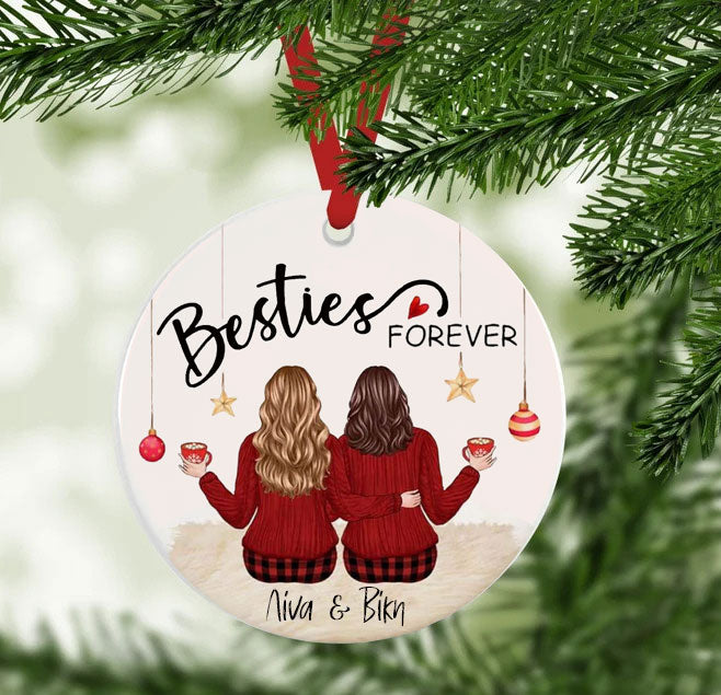 Χριστουγεννιάτικο Στολίδι - Besties Forever