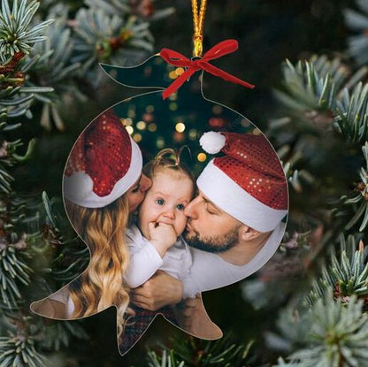 Χριστουγεννιάτικο Στολίδι Ρόδι με φωτογραφία