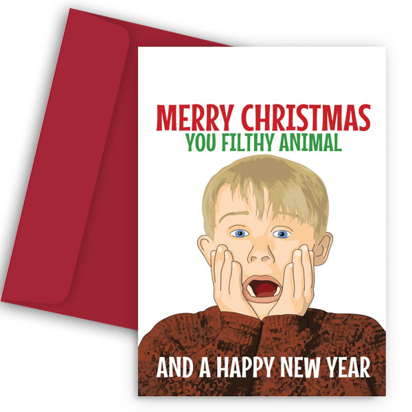 Χριστουγεννιάτικη Κάρτα - Home Alone