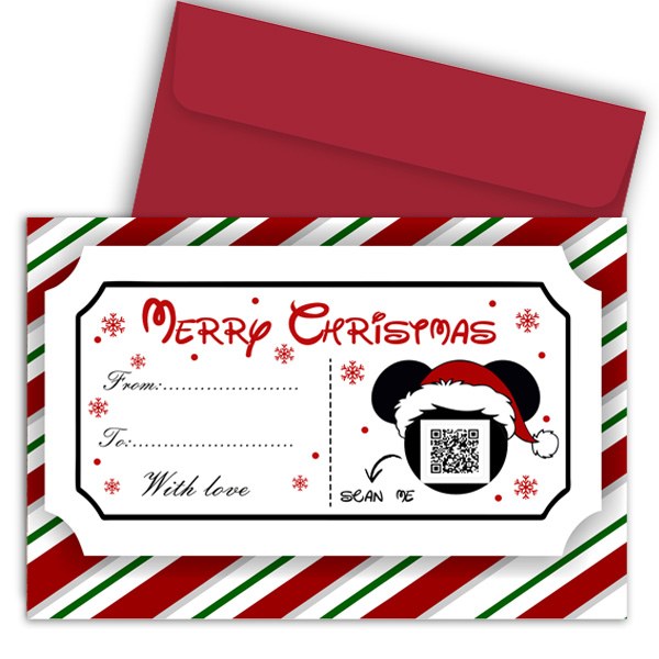 Χριστουγεννιάτικη Κάρτα με τραγούδι Qr Code