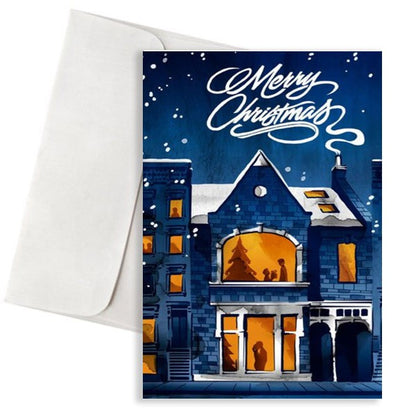 Χριστουγεννιάτικη Κάρτα - Merry Christmas Night