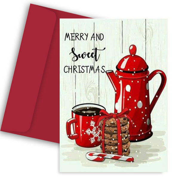 Χριστουγεννιάτικη Κάρτα - Merry & Sweet Christmas