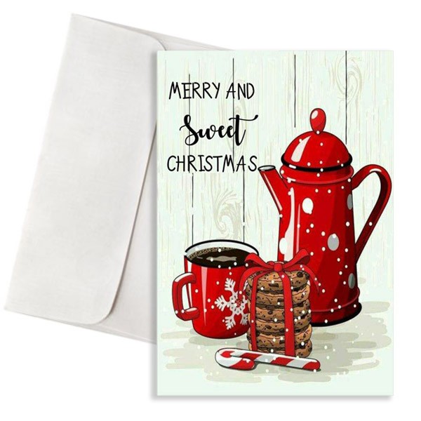 Χριστουγεννιάτικη Κάρτα - Merry & Sweet Christmas