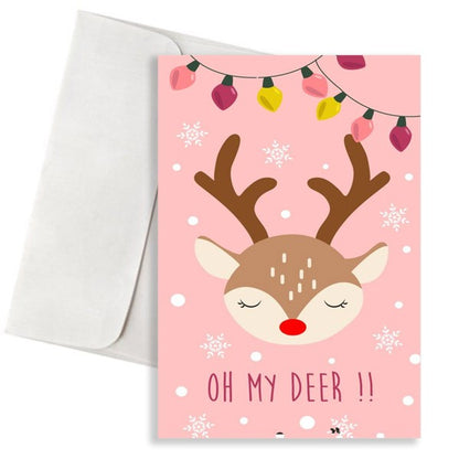 Χριστουγεννιάτικη Κάρτα - Oh my Deer