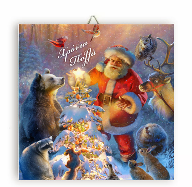 Χριστουγεννιάτικο Καδράκι Christmas Star