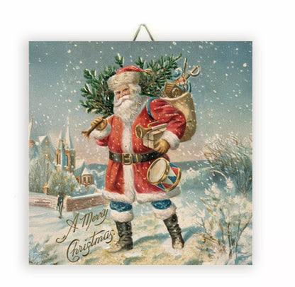 Χριστουγεννιάτικο Καδράκι Snowy Night